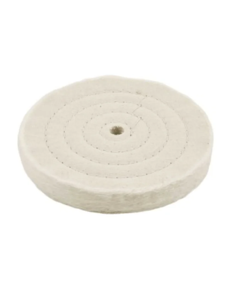 Roda de Pano para Polimento 6" X 5/8", Furo 1/2", Vonder