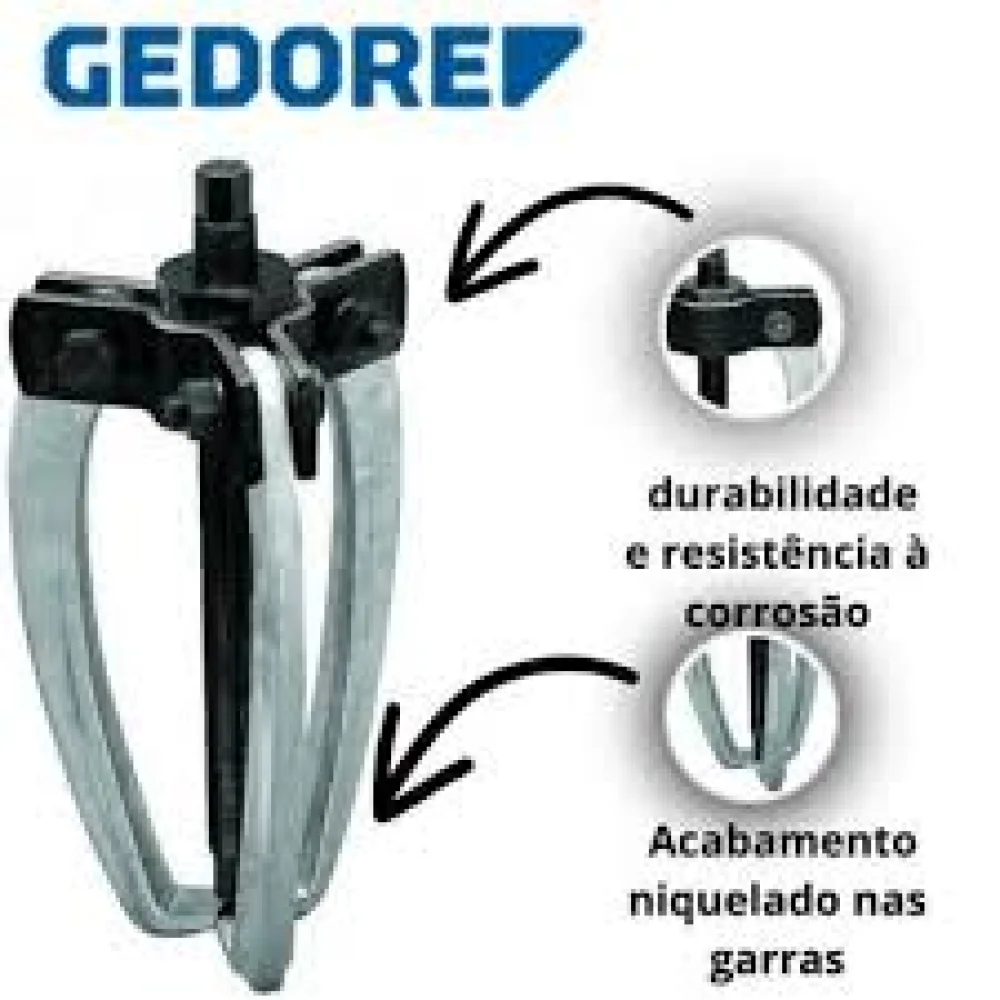 Saca Polia com 3 Garras Gedore