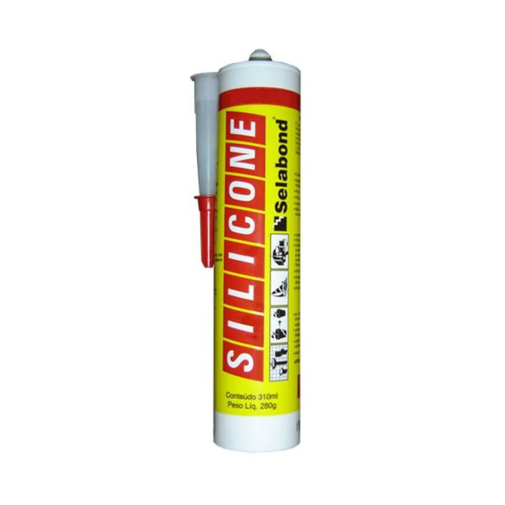 Silicone Incolor Neutro Alta Temperatura
