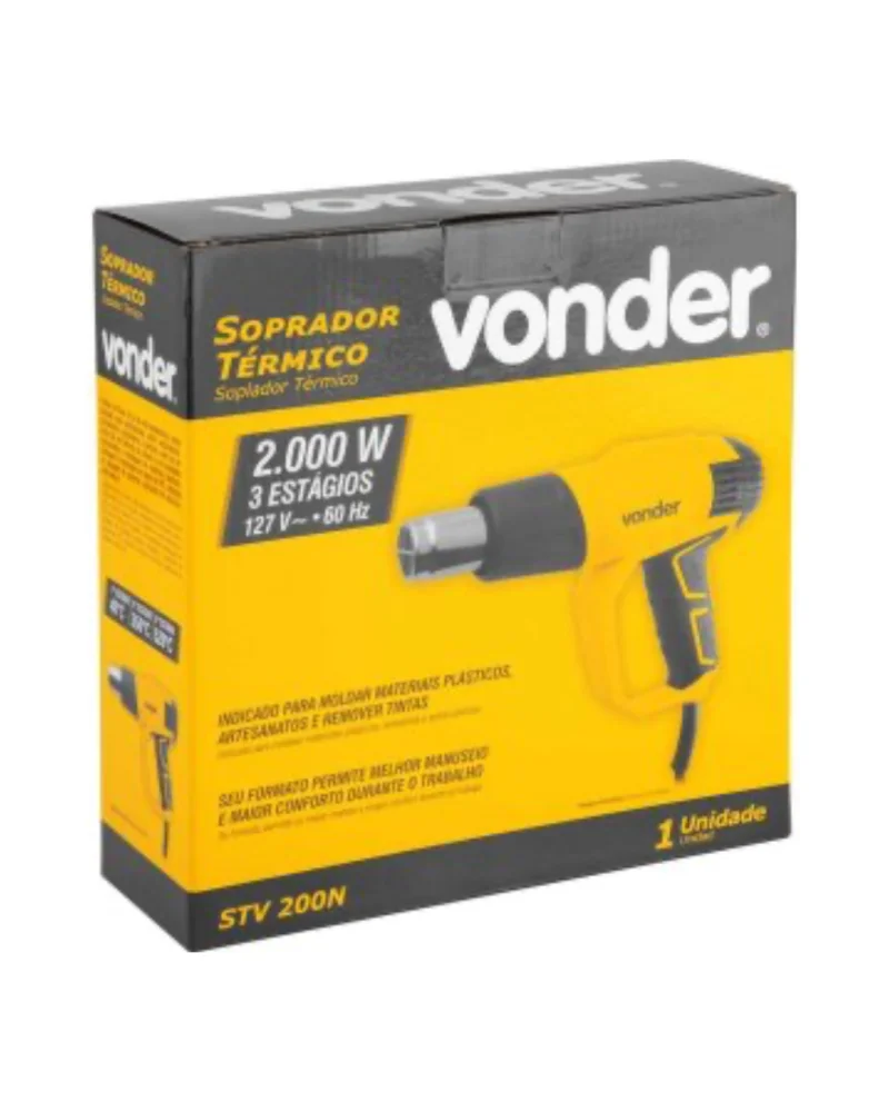 Soprador Térmico 2.000 W, 127 V Stv 200N Vonder