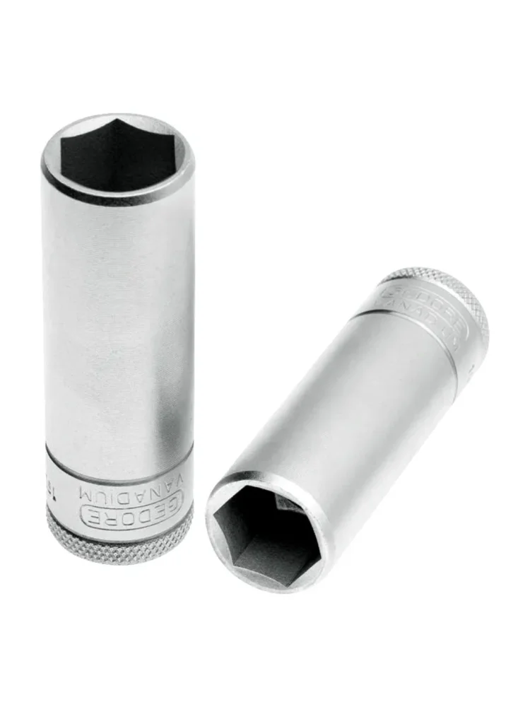 Soquete Sextavado Longo Estriado com Encaixe de 5/8 Pol Gedore