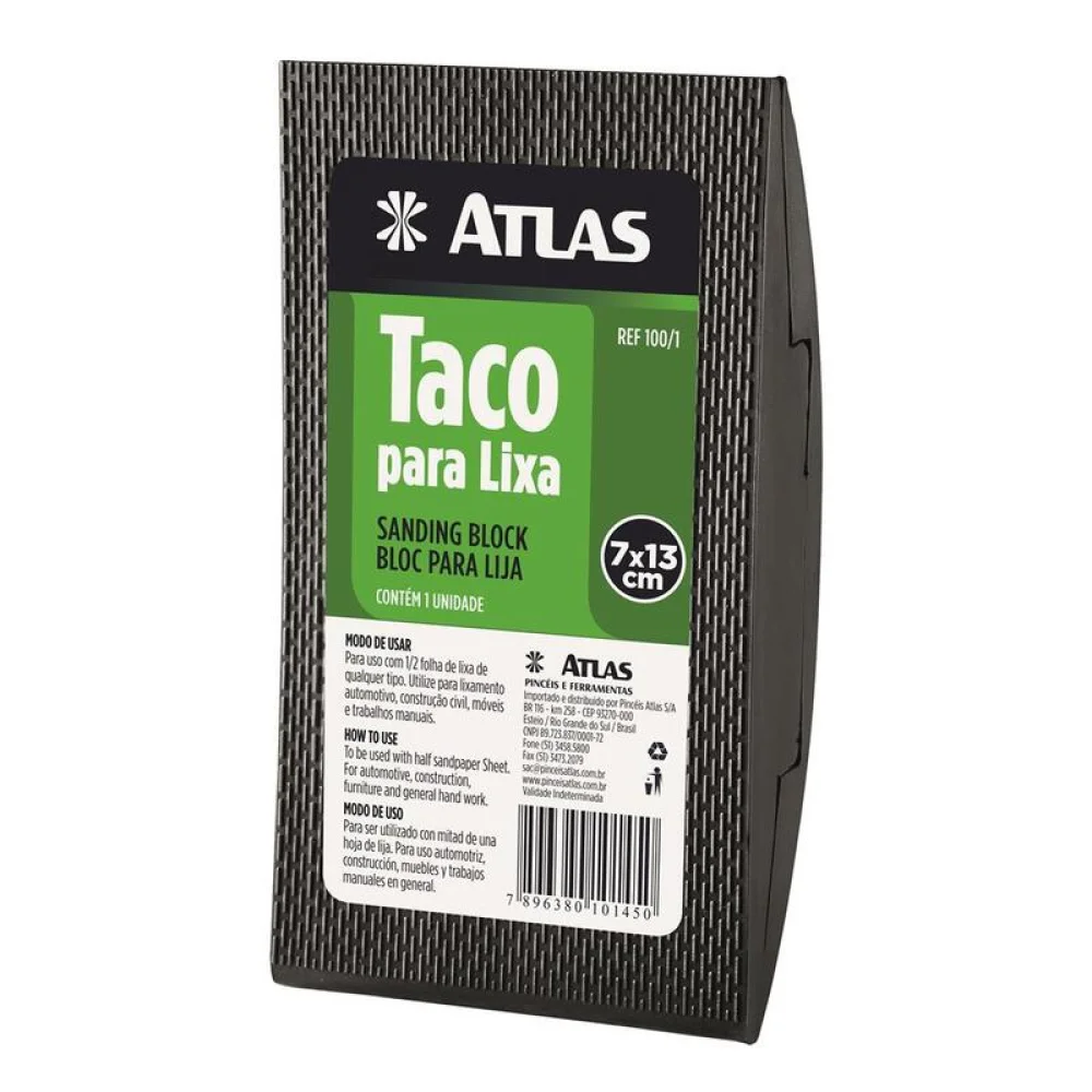 Taco Lixador Borracha Atlas
