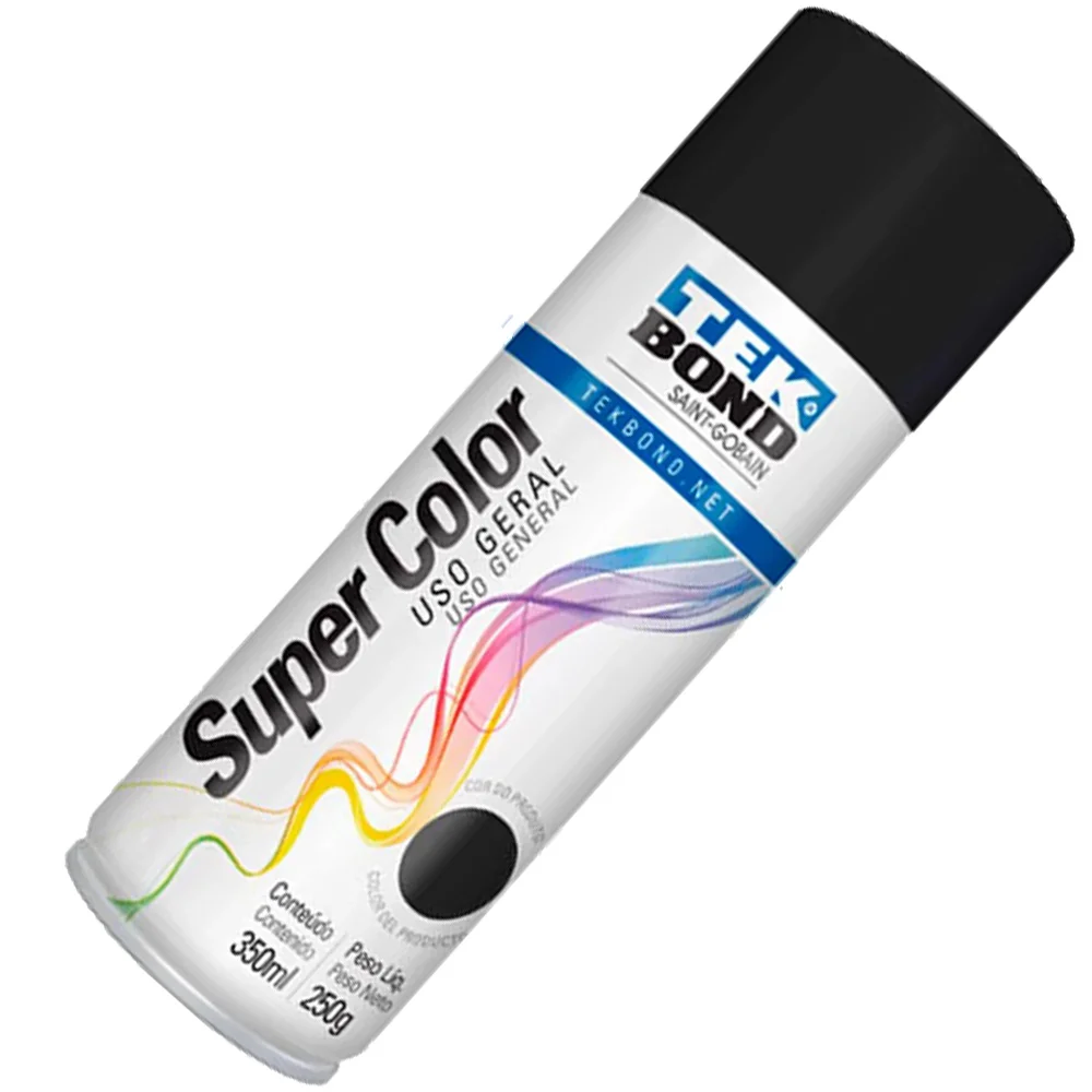 Tinta Spray Fosca Cores Tekbond 