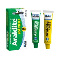 Cola Epóxi Araldite Rápida Tekbond Cola Epóxi Araldite Rápida Tekbond