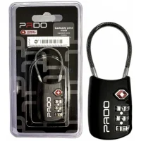 Cadeado para Mala Preto Pado Cadeado para Mala Preto Pado