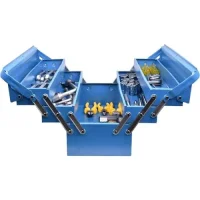 Caixa de Ferramenta 5 Gavetas Azul Tramontina