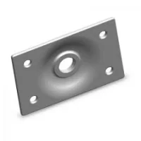 Chapa Reta Rosca 1/4