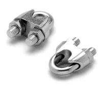 Clips para Cabo de Aço Inox Clips para Cabo de Aço Inox