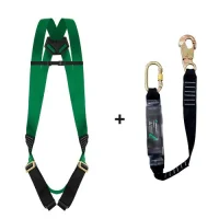 Conjunto Cinto de Segurança e Talabarte Cg750P Carbografite Conjunto Cinto de Segurança e Talabarte Cg750P Carbografite