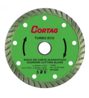 Disco de Corte Diamantado Turbo Eco Cortag