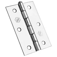 Dobradiça para Móveis Modelo 850 Zincado Branco Silvana