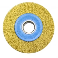 Escova Circular Ondulada Aço Latonado Norton Escova Circular Ondulada Aço Latonado Norton