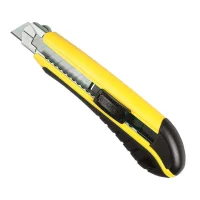 Estilete Auto-Retrátil com Cartucho de Aço Inoxidável Stanley Estilete Auto-Retrátil com Cartucho de Aço Inoxidável Stanley