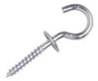 Gancho com Rosca com Aba para Bucha Metal. São Raphael Gancho com Rosca com Aba para Bucha Metal. São Raphael
