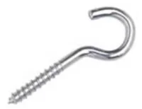 Gancho com Rosca para Bucha Inox Metal. São Raphael Gancho com Rosca para Bucha Inox Metal. São Raphael