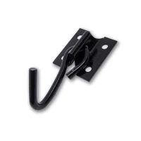 Gancho para Rede Zincado Preto Loth Gancho para Rede Zincado Preto Loth