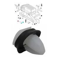 Grampo Molduras Externas Fiat Ducato