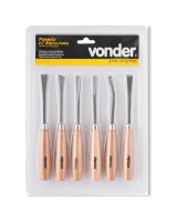 J0Go Formão Entalhe 6Pc Vonder