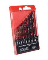 Jogo de Brocas 3 Pontas para Madeira Rocast