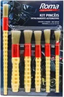 Kit Pinceis Detalhamento Roma Kit Pinceis Detalhamento Roma