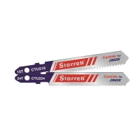 Lâmina de Serra Tico-Tico com Encaixe Unificado Metal Duro/inox Starrett Lâmina de Serra Tico-Tico com Encaixe Unificado Metal Duro/inox Starrett