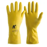 Luva Latex Amarela Kalipso