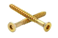 Parafuso Estrutural para Moveis Escareado com Sextavado Interno Parafuso Estrutural para Moveis Escareado com Sextavado Interno