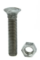 Parafuso para Arado com Porca Sextavada