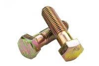 Parafuso Sextavado 8.8 Rosca Parcial Bicromatizado Parafuso Sextavado 8.8 Rosca Parcial Bicromatizado