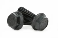 Parafuso Sextavado Flangeado 8.8 Rosca Inteira Enegrecido de Têmpera Parafuso Sextavado Flangeado 8.8 Rosca Inteira Enegrecido de Têmpera