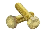Parafuso Sextavado Latão Unc/bsw Rosca Inteira Parafuso Sextavado Latão Unc/bsw Rosca Inteira