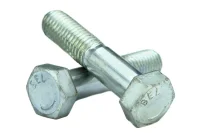Parafuso Sextavado Rosca Parcial Bsw Zincado Branco Parafuso Sextavado Rosca Parcial Bsw Zincado Branco