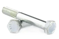 Parafuso Sextavado Rosca Parcial Unc Zincado Branco Parafuso Sextavado Rosca Parcial Unc Zincado Branco