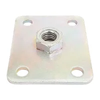 Placa com Porca M-10 50X60X3 Minubras