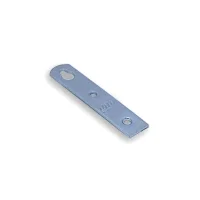 Prendedor de Armário Retangular Zincado Branco Loth Prendedor de Armário Retangular Zincado Branco Loth