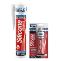 Silicone Alta Temperatura Vermelho Tekbond Silicone Alta Temperatura Vermelho Tekbond