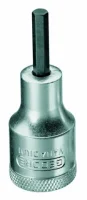 Soquete Allen/hexagonal com Encaixe 1/2 Polegada Gedore Soquete Allen/hexagonal com Encaixe 1/2 Polegada Gedore