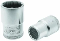 Soquete Estriado com Encaixe 1/2 Polegada Gedore Soquete Estriado com Encaixe 1/2 Polegada Gedore