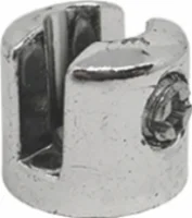 Suporte Fenda Redondo Cromado