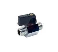 Válvula Esfera Mini Macho Brasfit