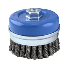 Escova Copo Trançada Aço Temperado Norton