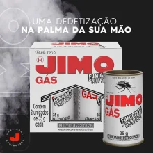 Jimo Gas com 2 Tubos