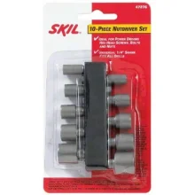 Jogo de Soquete com 10 Peças Skil