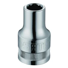 Soquete Estriado com Encaixe 1/2 Milímetro Sata