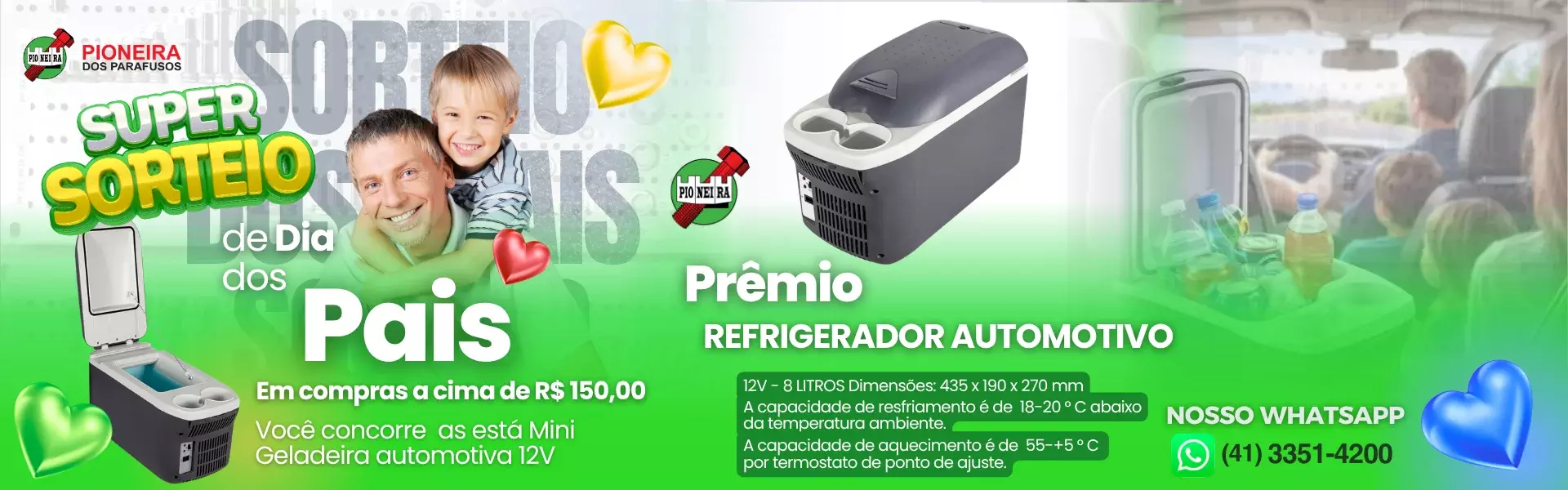 promoção do dia dos pais