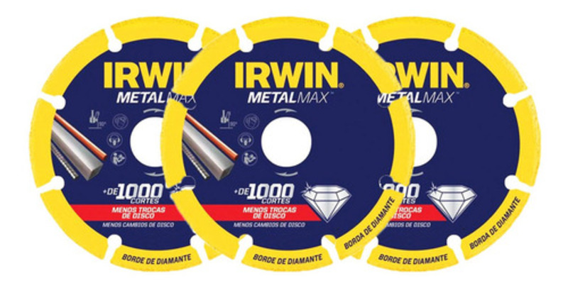 Disco Diamantado Para Metal Metalmax Irwin | Pioneira | Curitiba