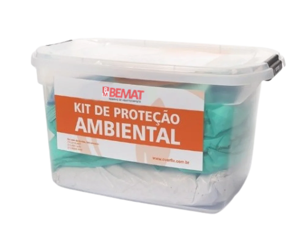 Kit Emergencial de Proteção Ambiental 50 Litros