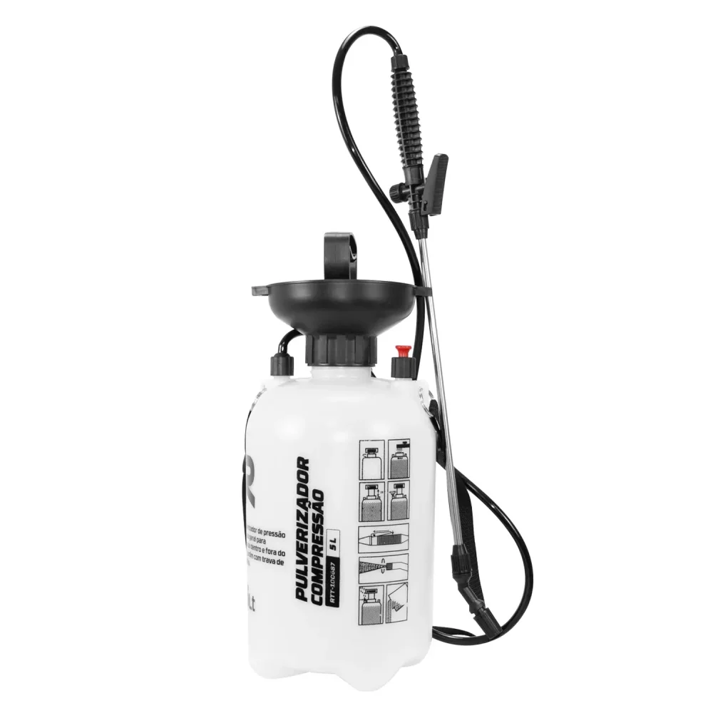 Pulverizador de Compressor Manual 5 Litros