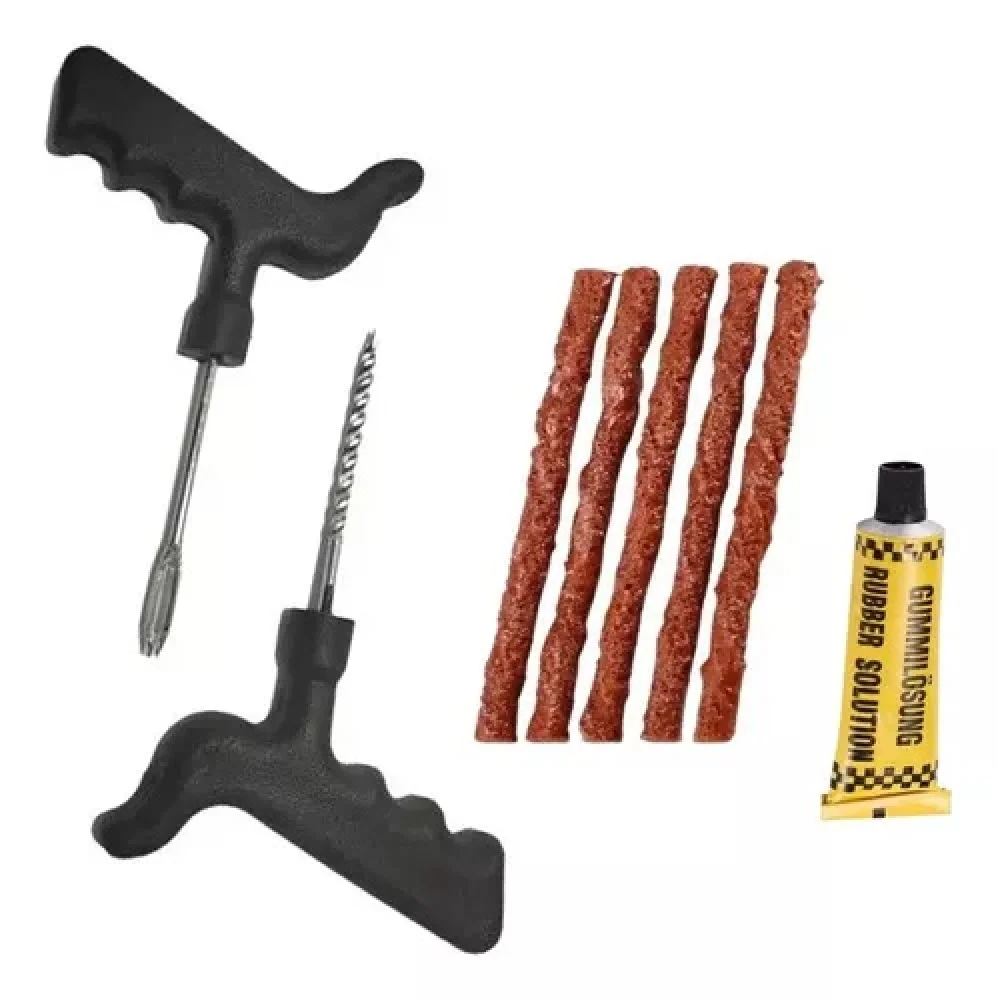 Kit Reparo para Pneus sem Câmara 8 Itens