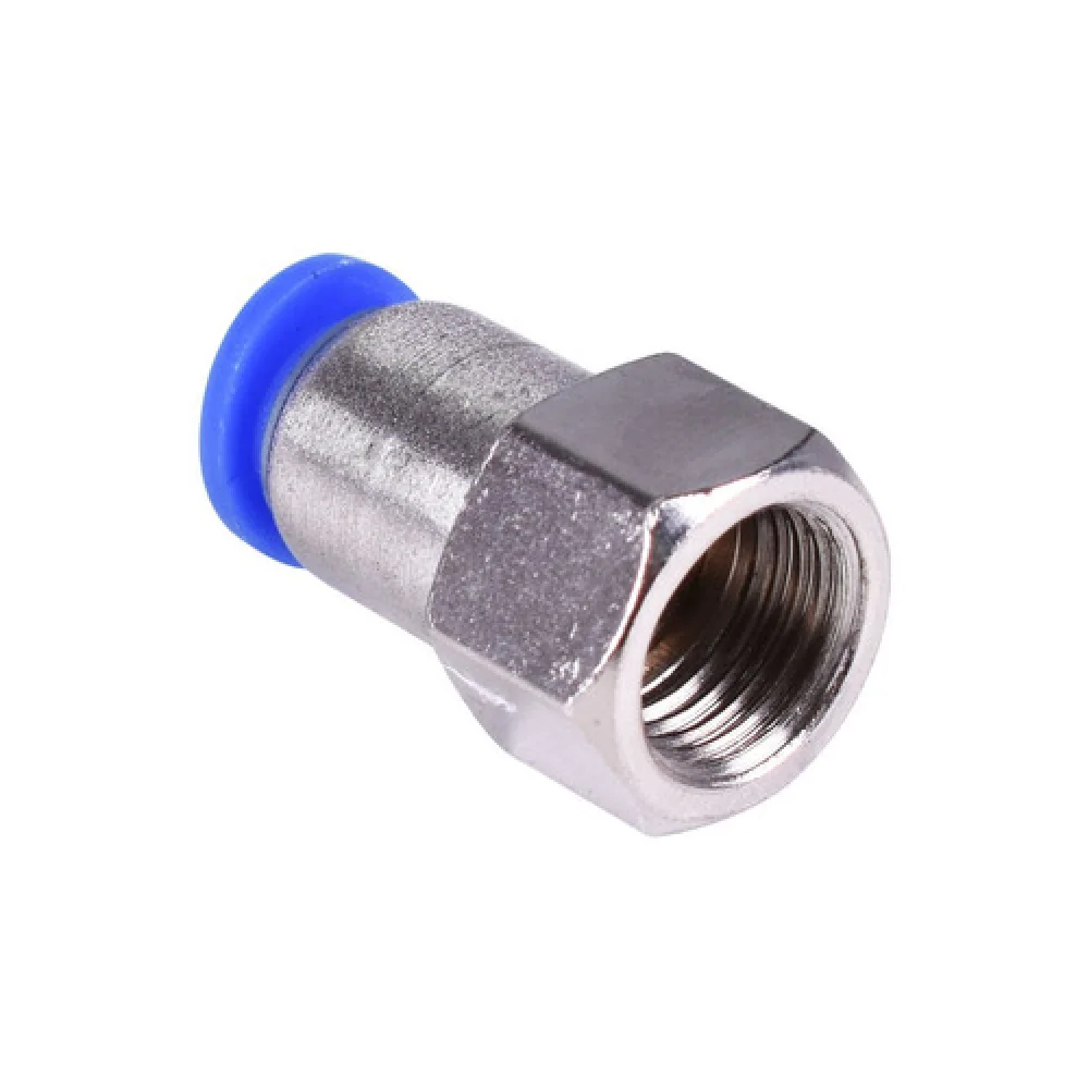 5 Conexões Pneumáticas Fêmea 6Mm X 1/4 Bsp